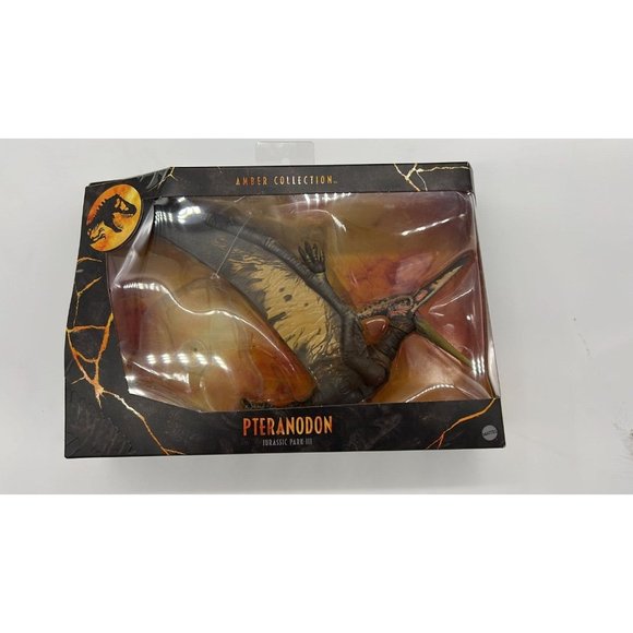 Jurassic Park III Amber Collection PTERANODON Dinosaur posable figure NEW!! - Picture 1 of 2